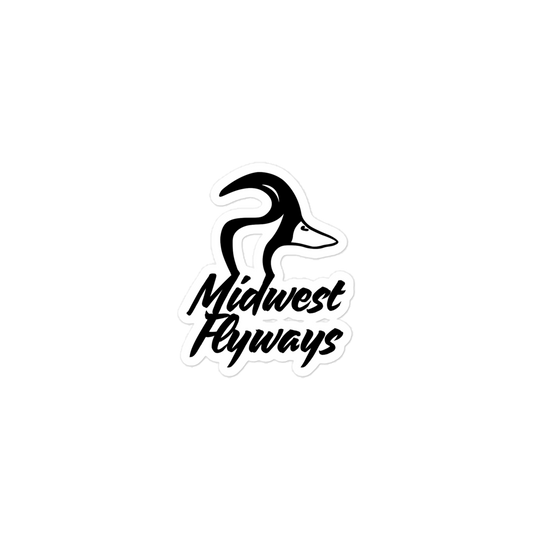 Midwest Flyways Kiss Cut Sticker