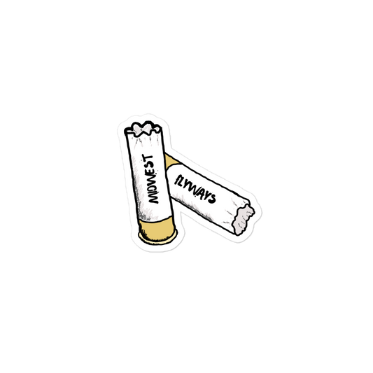 Flyways White Shells Sticker